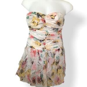 Charlotte Russe 10 ruffle dress measurements in description
